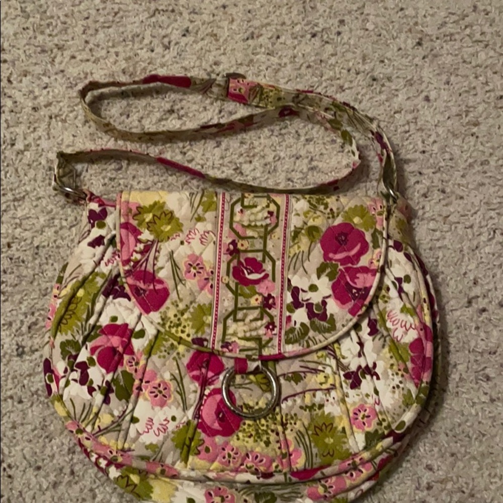 Vera Bradley crossbody saddle bag